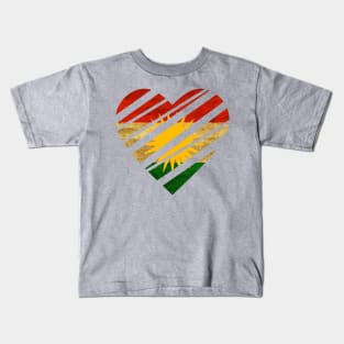 Kurdistan Heart Kids T-Shirt